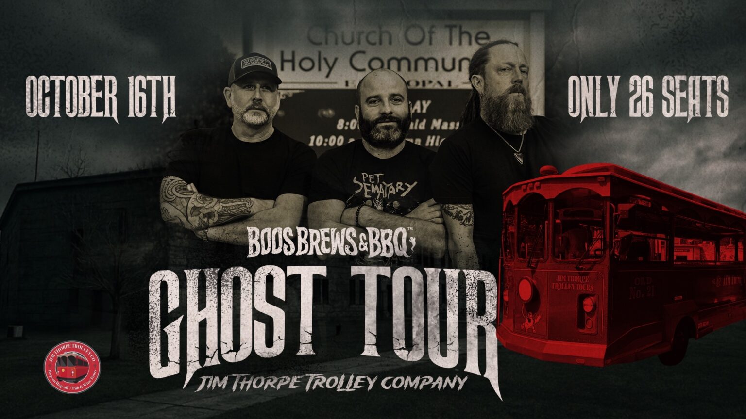 Special Ghost Tour – Jim Thorpe Trolley Co.
