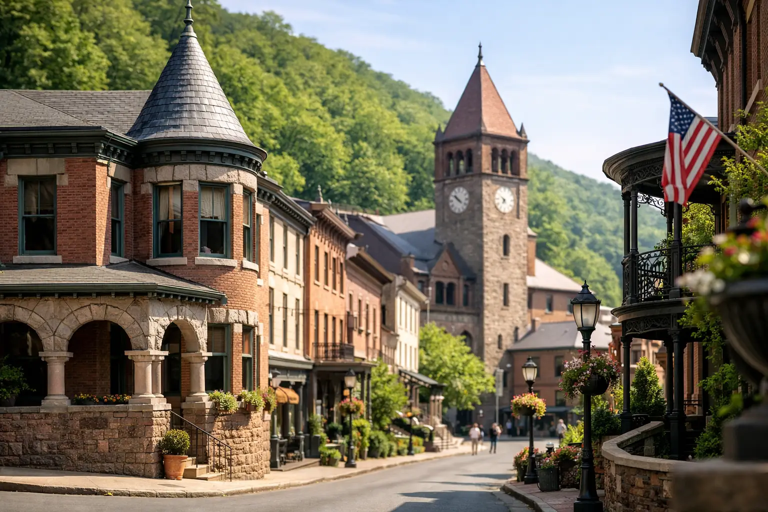 A Jim Thorpe Architecture Tour Worth Taking