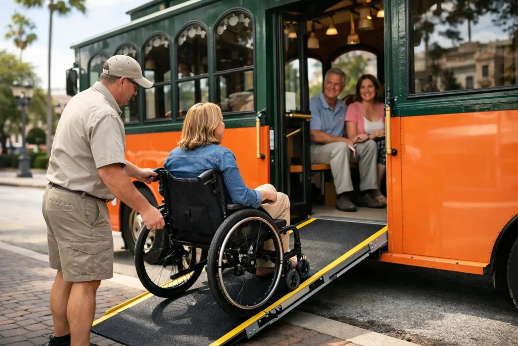Are Trolley Tours Wheelchair Accessible? Plan Ahead