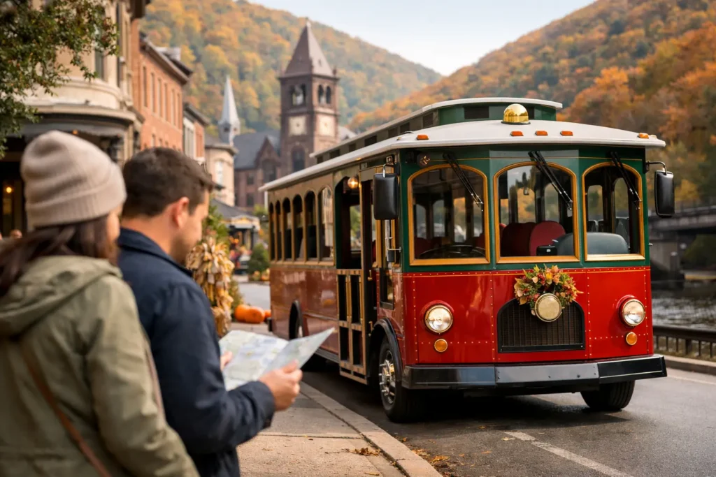 How to Book Seasonal Trolley Tours in Jim Thorpe