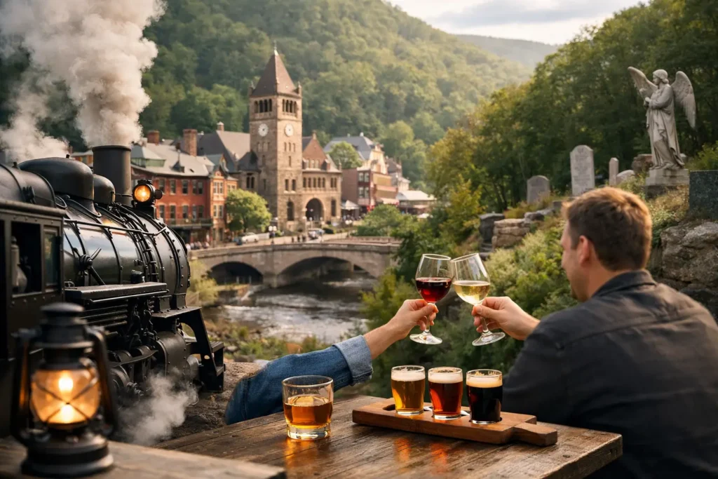 Jim Thorpe Tours for History, Sips, and Spirits