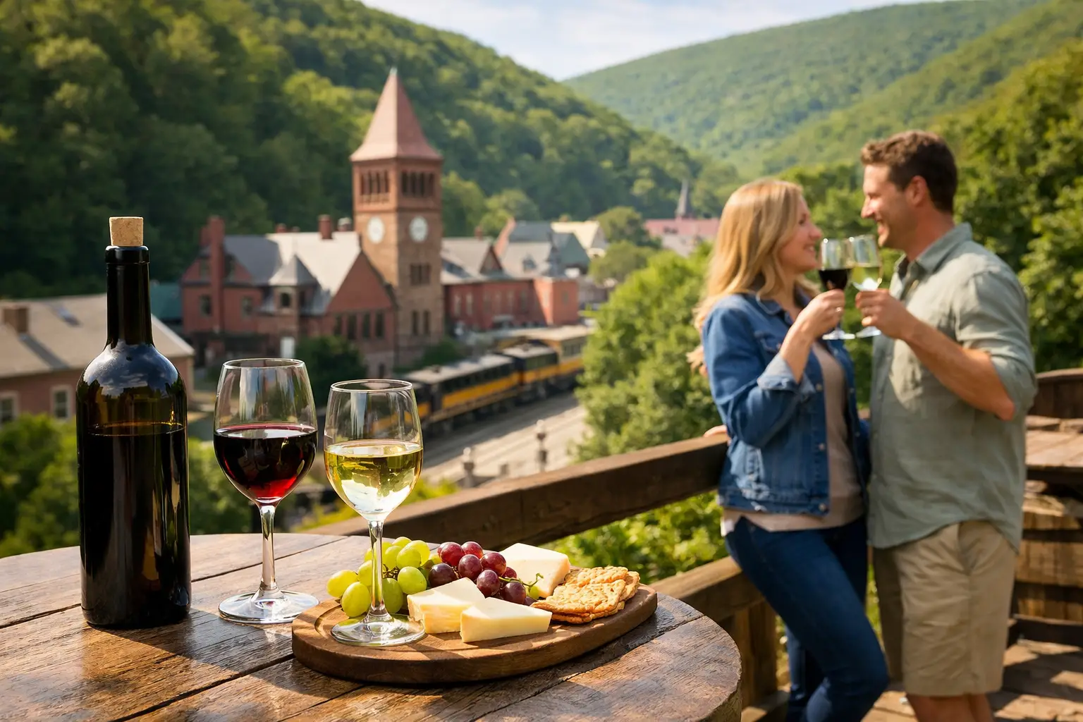 Pocono Wine Tasting Tours for a Jim Thorpe Day