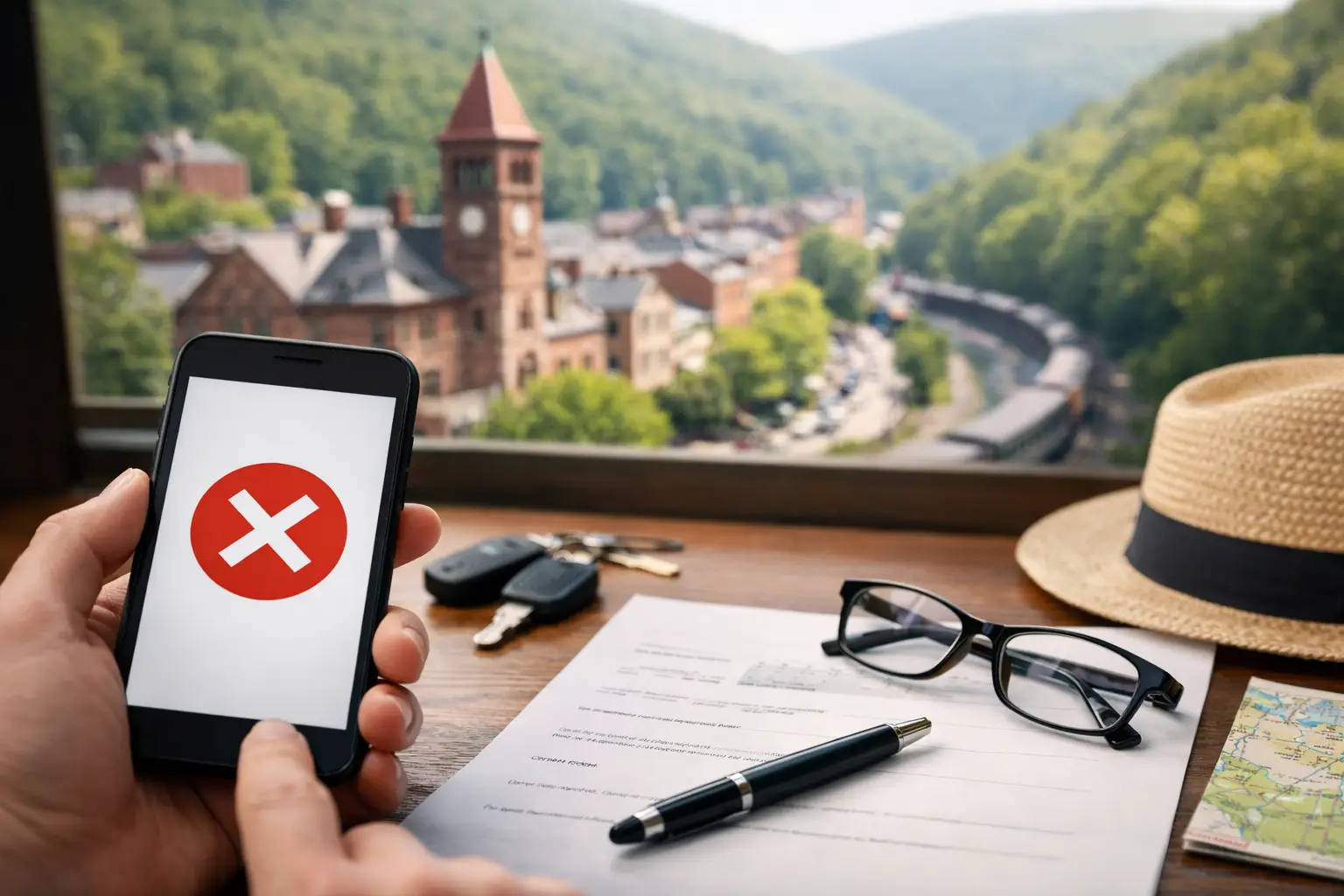 Tour Cancellation Policy for Jim Thorpe Visits