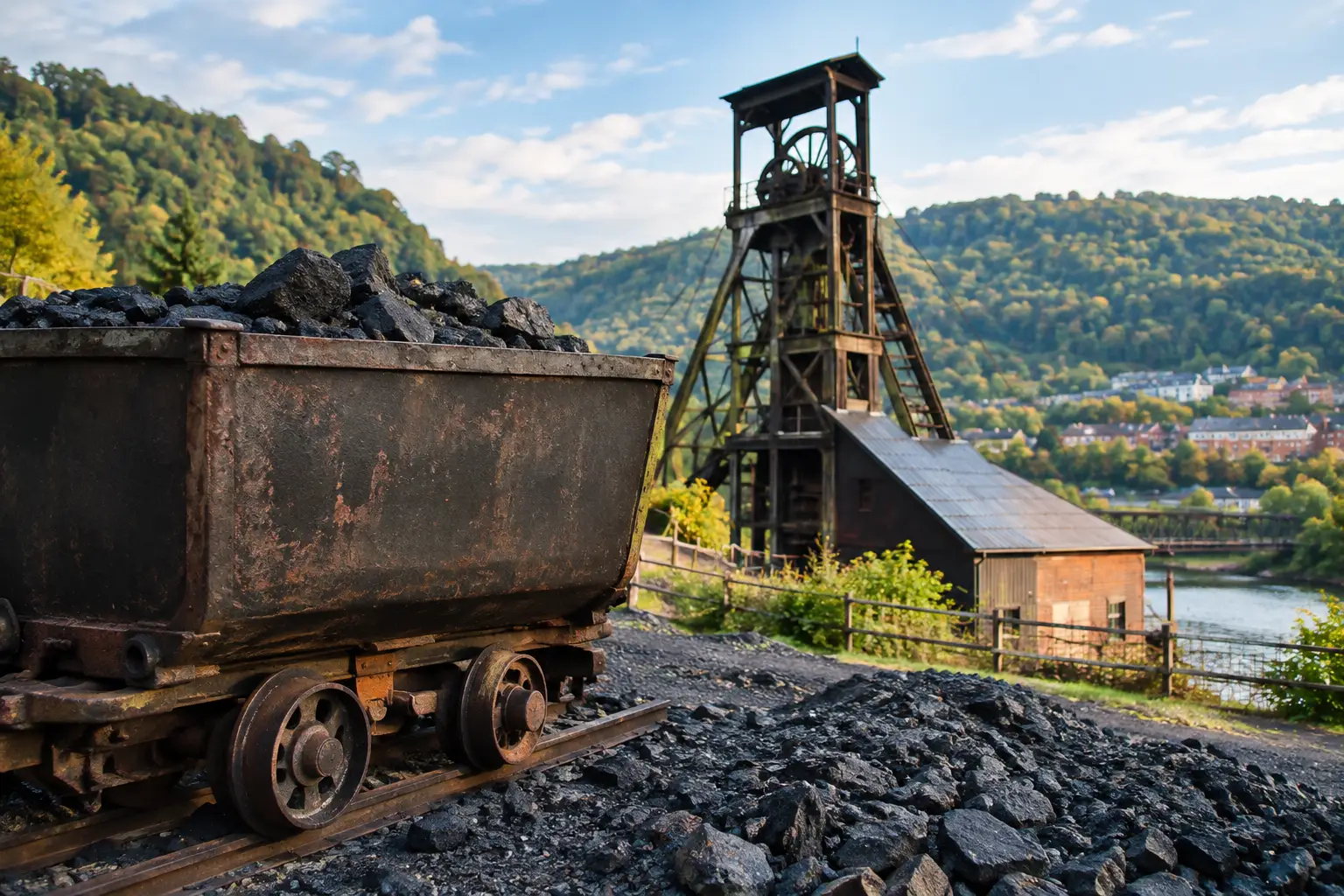 Coal Mining History in Jim Thorpe, Pennsylvania